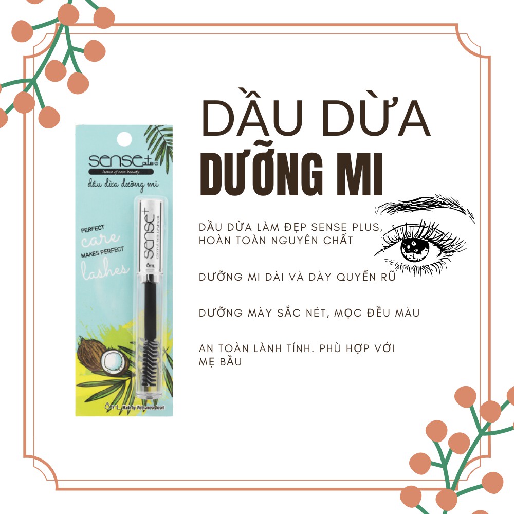 Dầu dưỡng mi Sense Plus 8ml (MP7232)