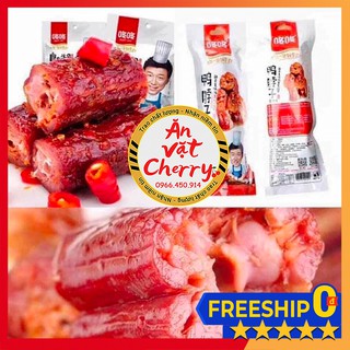 CỔ VỊT SỐT CAY ngắn/dài- Cổ Vịt Cay Hồ Nam - Đồ ăn vặt nội địa [Ăn Vặt Cherry]