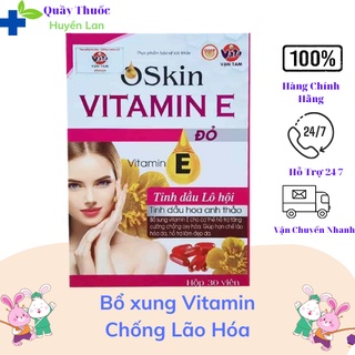 VITAMIN E ĐỎ - HỖ TRỢ LÀM ĐẸP DA , NGĂN NGỪA LÃO HÓA DA , KHÔ DA