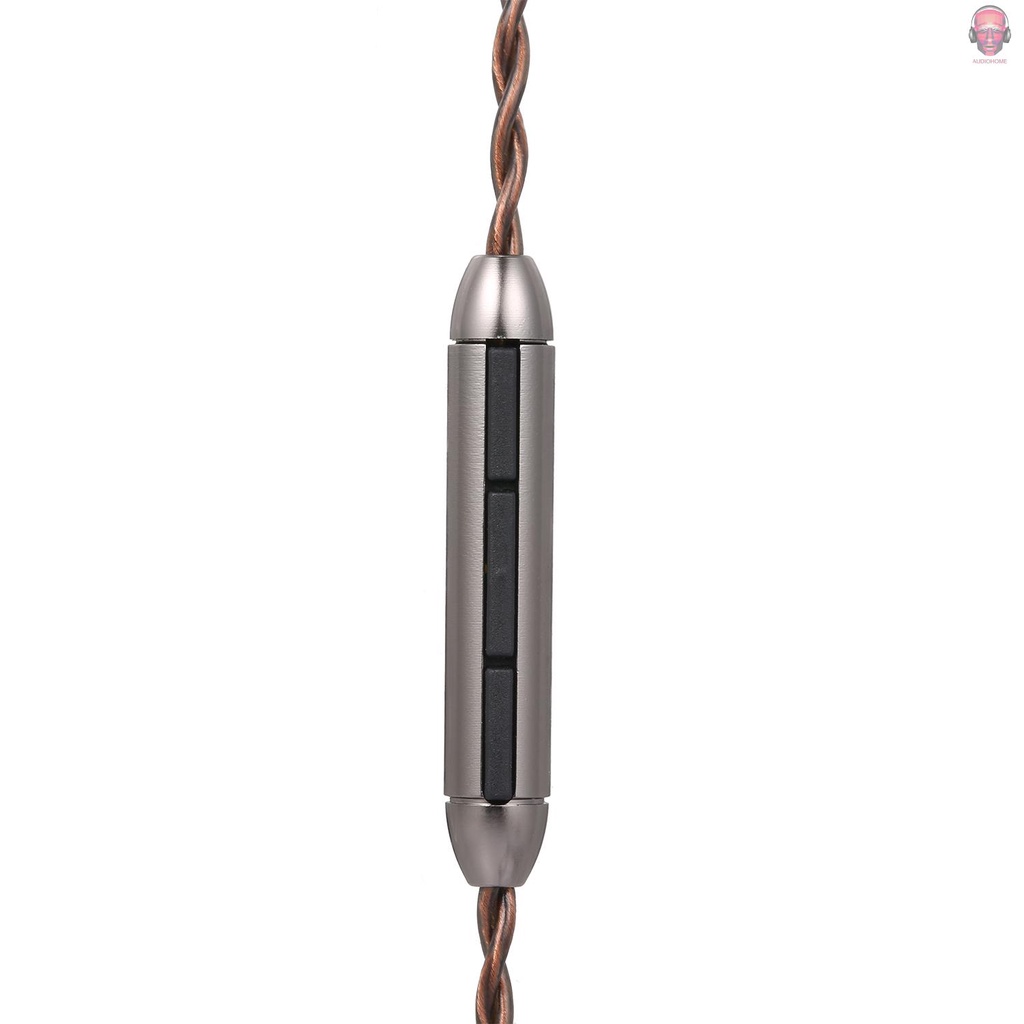 Dây Cáp Tai Nghe Thay Thế 3.5mm Có Thể Tháo Rời Kèm Micro Tương Thích Shure SE215/SE315/SE425/SE535/SE846