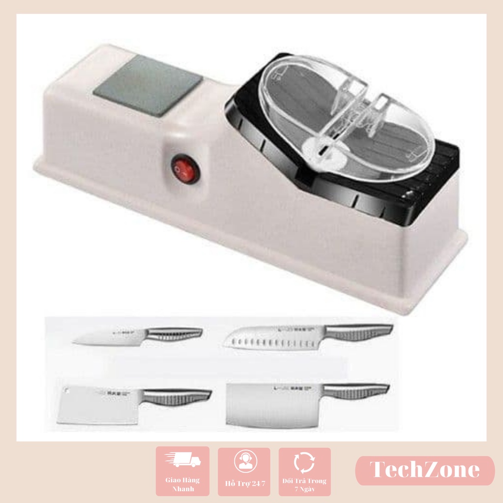 Máy Mài Dao Kéo Bằng Điện, Máy Mài Dao Tự Động - Làm sắc dao, kéo chỉ trong vài giây - Bảo Hành 1 Đổi 1 Trong 7 Ngày