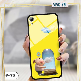 Ốp lưng kính 3D Vivo Y51- hình cute