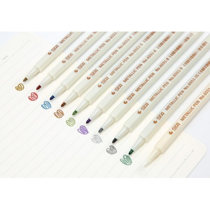 Bút lông mềm nhiều màu sắc Ngòi bút 1mm, DIY Trang Trí, Phác Thảo, Highlight - Văn Phòng Phẩm Sáng Tạo