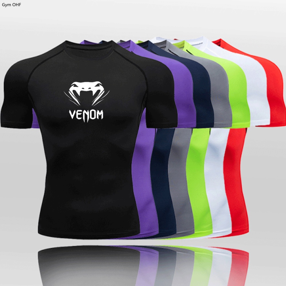 Áo thun Gym OHF thể thao ngắn tay mau khô chất lượng