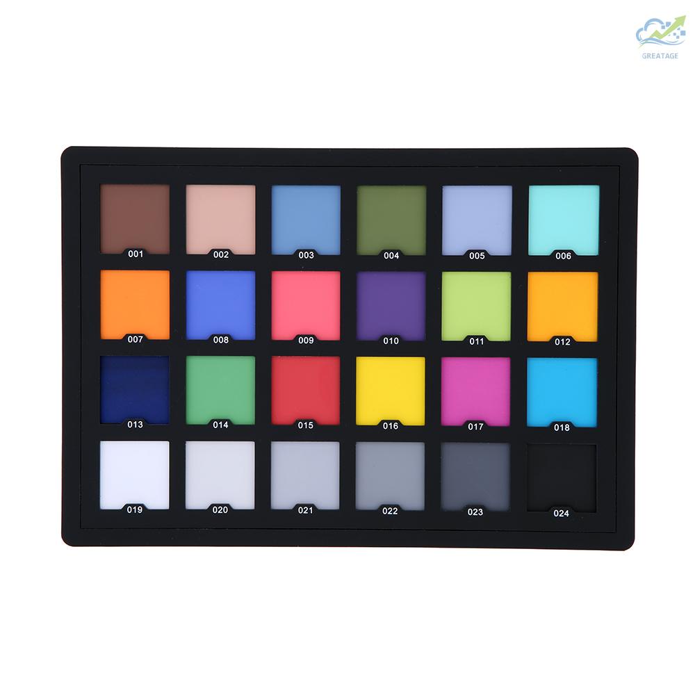 GG Professional 24 Color Card Test for Superior Digital Color Correction