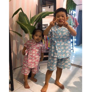 Đồ bộ Kimono cho mẹ và bé