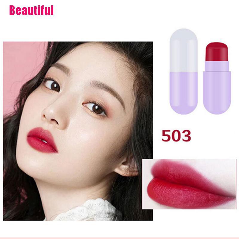 VN (Hàng Mới Về) Set 5 Son Môi Thiết Kế Hình Viên Thuốc Nhỏ Nhắn Chống Thấm Nước Chống Dính Dưỡng Ẩm | BigBuy360 - bigbuy360.vn