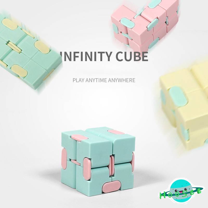 đồ chơi  rubik Infinity Cube Foldable Anti-stress Sensory Flip Cubic Simpel  Maze Toys