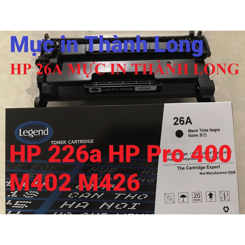 Hộp mực 26A loại tốt Full box Hộp mực Máy in HP M402d/M402dn/M402n/M420dw/M426 Canon LBP 214dw/215d/MF426dw/424dw/429dw