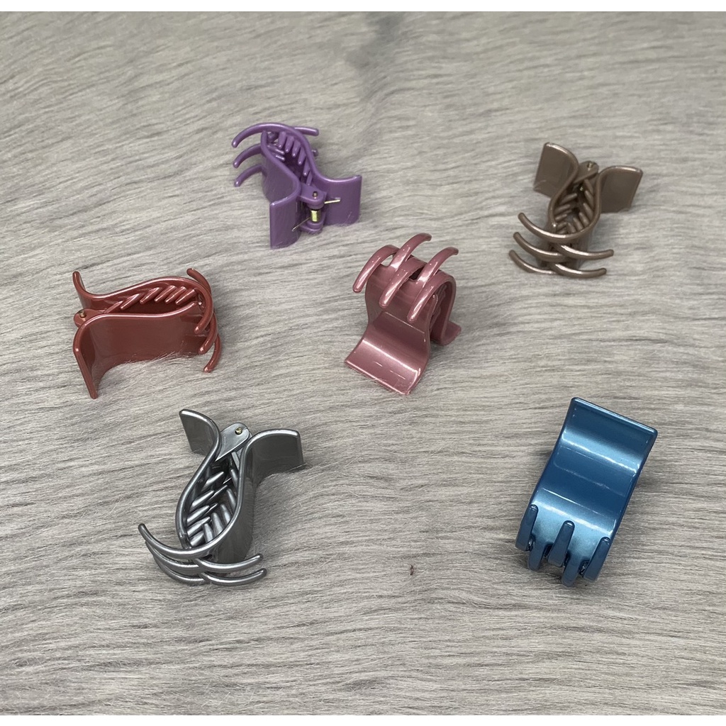 [HCM] combo 6 kẹp gấp, kẹp càng cua , cài kẹp , 5 răng đủ màu lựa chọn , phù hợp chị em phụ nữ