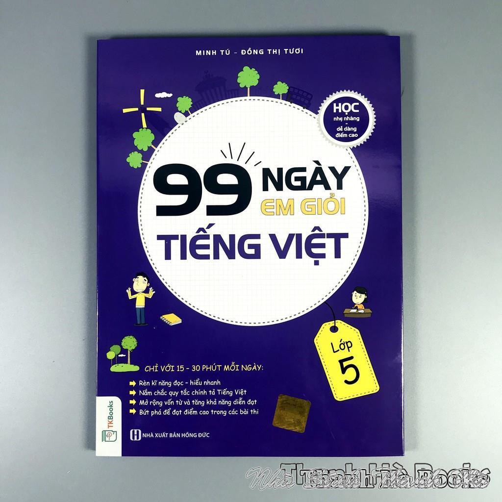 Sách - 99 Ngày Em Giỏi Tiếng Việt Lớp 5