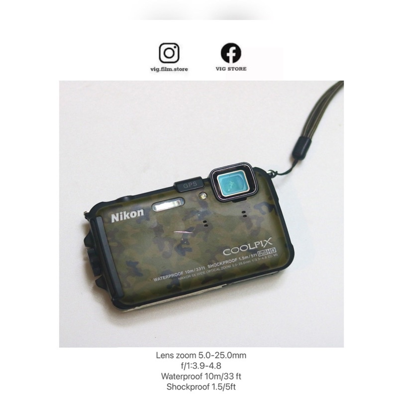 Máy ảnh Nikon Coolpix AW100