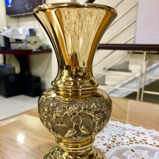 BÌNH BÔNG BẰNG ĐỒNG CAO 19cm