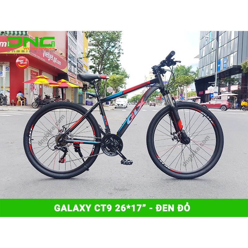 XE ĐẠP ĐỊA HÌNH GALAXY CT9T 24*17 inch CÓ BAGA