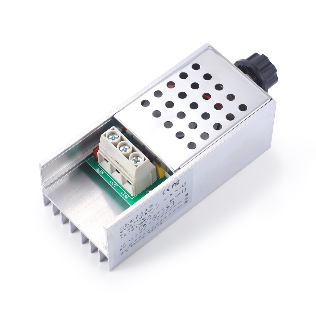 Bộ Điều Chỉnh Tốc Độ Điện Áp AC 110V 220V 10000W 25A20210822