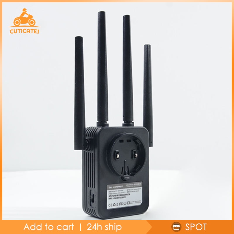 Thiết bị phát wifi băng tần kép 1200Mbps AC1200 2.4G&5G | BigBuy360 - bigbuy360.vn