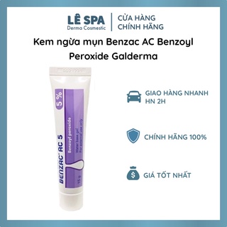 Kem ngừa mụn Benzac AC Benzoyl Peroxide Galderma 15g