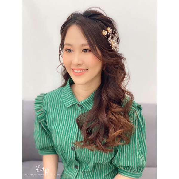 ĐẦM SƠMI XANH LÁ