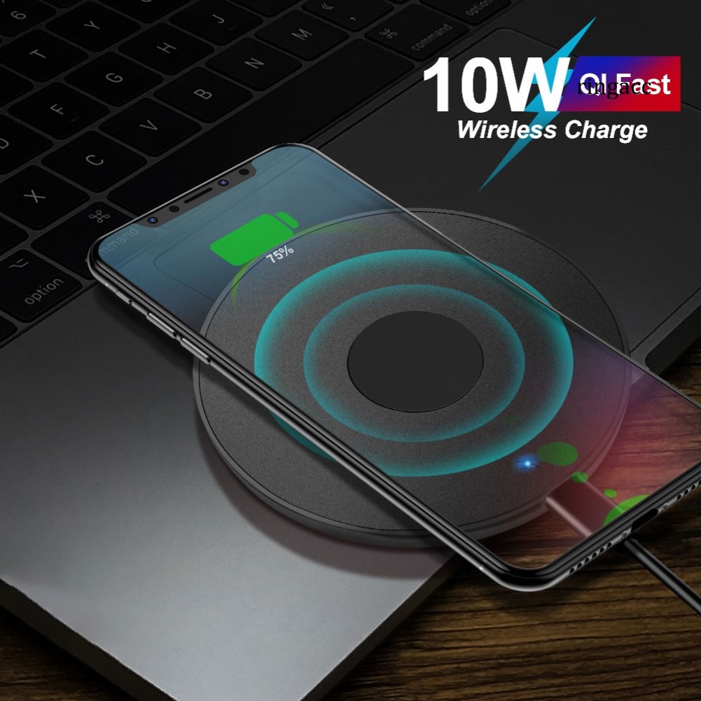 Đế Sạc Nhanh Không Dây 10w Cho Điện Thoại