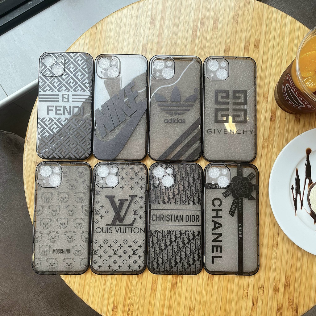 Ốp Iphone Silicon In Hình Thương Hiệu 7,8plus,x,xs,xsmax,11,11promax,12,12promax,13,13promax