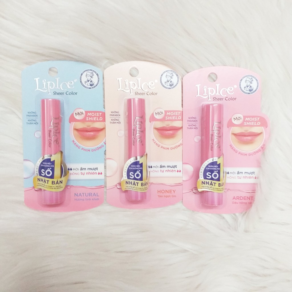 Son dưỡng có màu Lipice Sheer Color Moist Shield