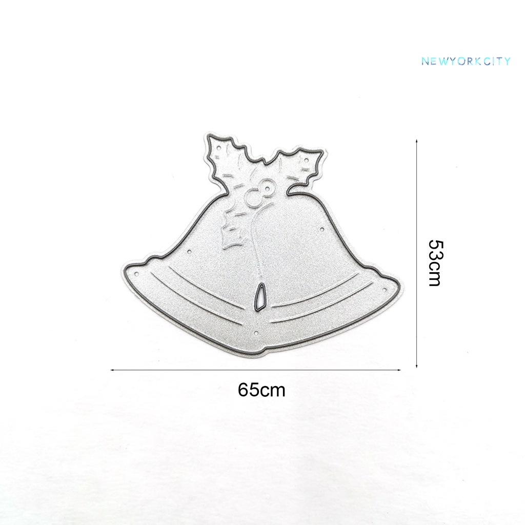 Ny-đồ Thủ Công Cắt Hai Chuông Nhỏ Dễ Sử Dụng Bằng Thép Carbon Làm Quà Giáng Sinh Cho Trẻ Em