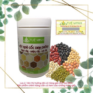 Combo 3kg ngũ cốc 12 loại đậu hạt Tuệ Minh