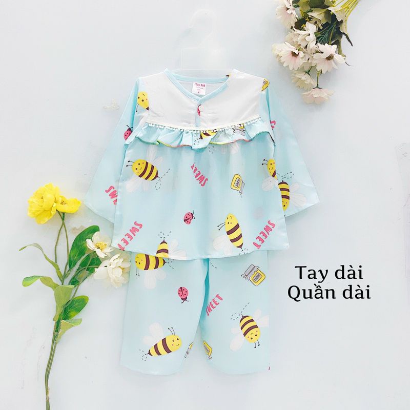 Bộ tole bé gái (tay dài quần dài)