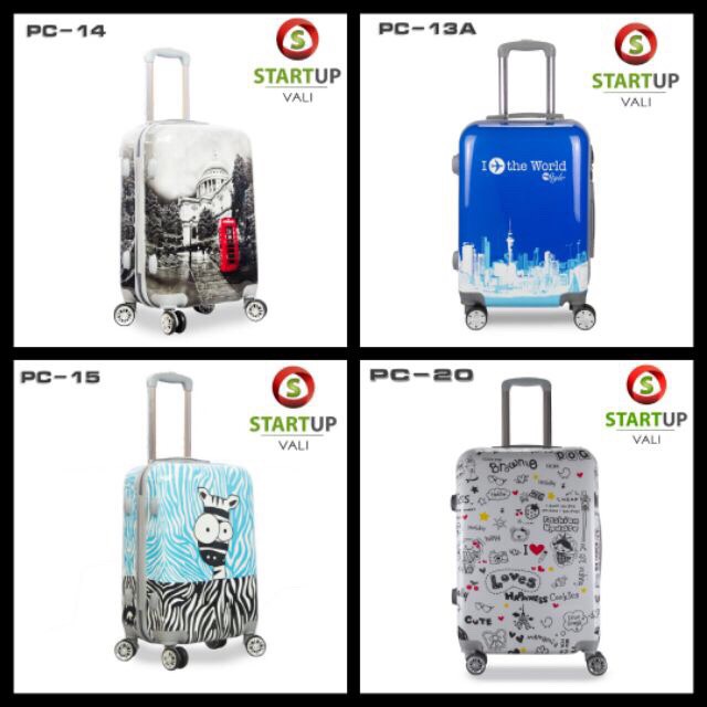 Vali Nhựa HP Starup siêu sẻ ; siêu thời trang phong cách...size20