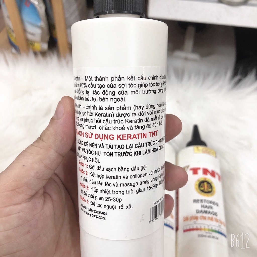 KERATIN TNT dành cho tóc hư tổn 250ml