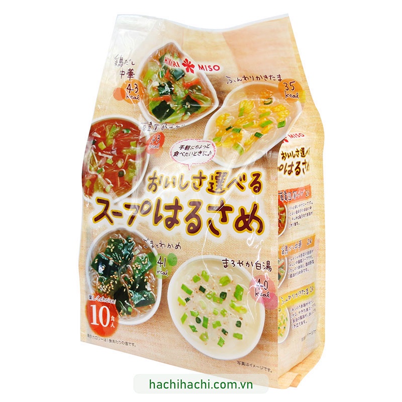 MIẾN ĂN LIỀN HIKARI MISO 5 VỊ 126G (10 PHẦN ĂN) - Hachi Hachi Japan Shop | BigBuy360 - bigbuy360.vn