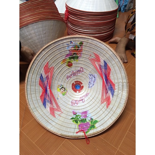 Nón Lá Làng Chuông Loại Hoa Bóng