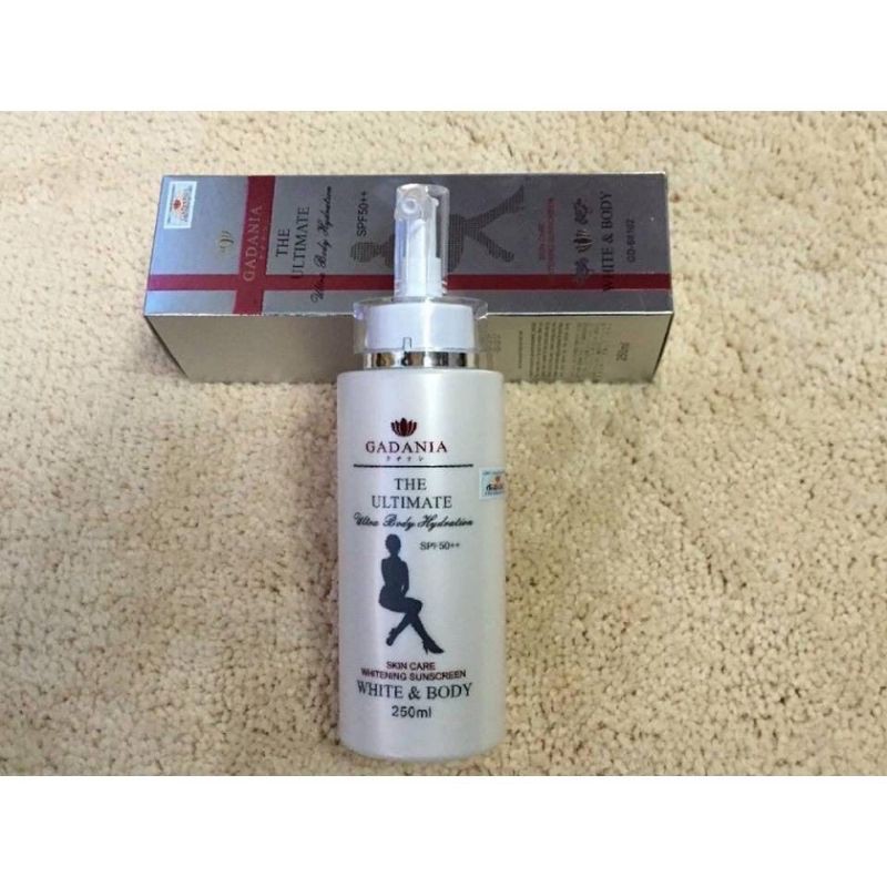 Kem Make Up Body Dưỡng Da Chống Nắng Gadania Thương Hiệu Nhật Bản
