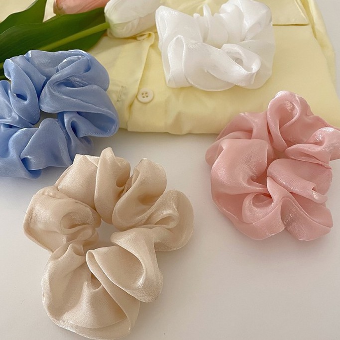 Scrunchies Cột Tóc VảiLIN Lấp Lánh Ngọt Ngào