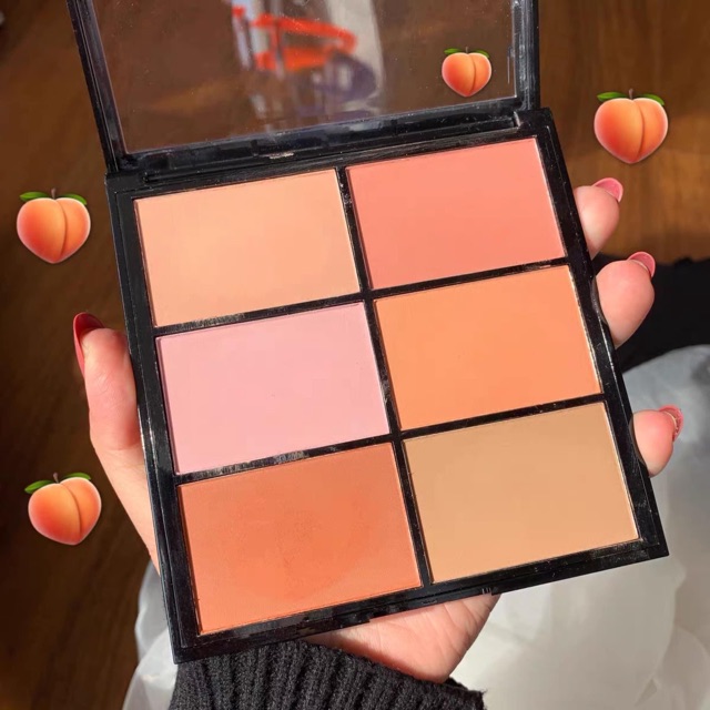 Bảng phấn má 6 ô guicami