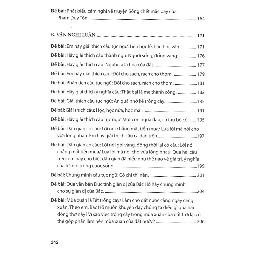 Sách: THCS - 101 Bài Văn Hay Lớp 7