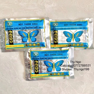 Vani ống / bột vani / vanilline 1 vỉ 10 ống