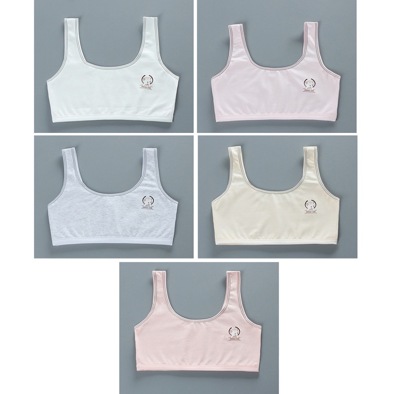 Xiangbao Áo Lót Dây Bản Rộng Thoáng Khí Cho Nữ Tuổi Teen Tập Luyện