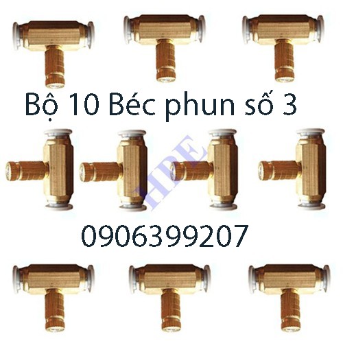 BỘ MÁY PHUN SƯƠNG - BỘ MÁY PHUN SƯƠNG 10 BÉC