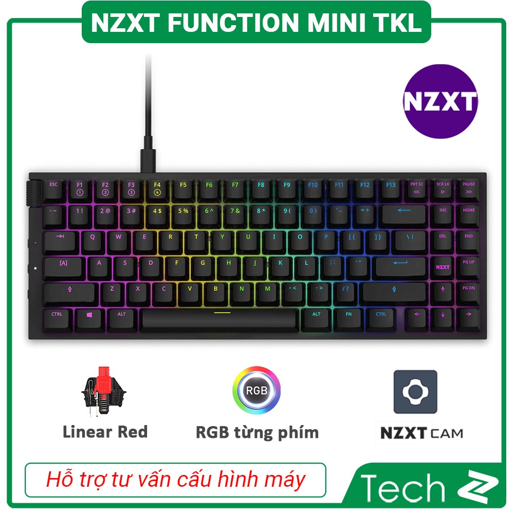 Bàn phím cơ NZXT Function Mini TKL