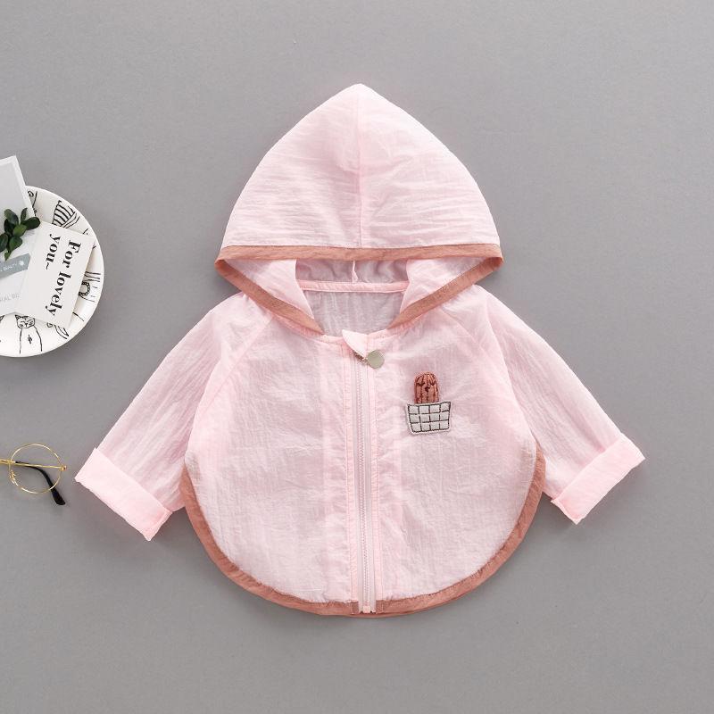 Children's thin paper suntan clothes protective clothing