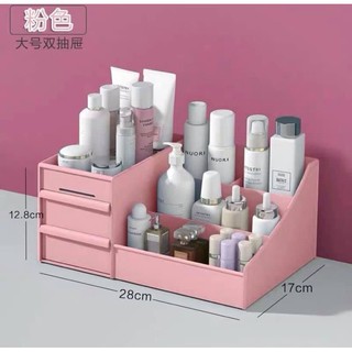 KỆ NHỰA ĐỰNG MỸ PHẨM 2 TẦNG