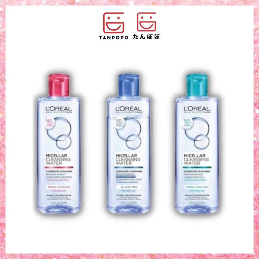 [Có sẵn] [Chính hãng] Nước Tẩy Trang L'Oreal Micellar Water 400ml