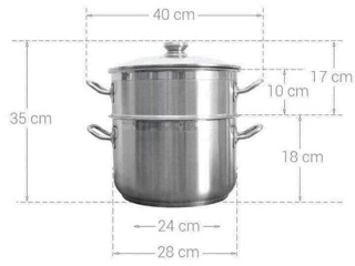 Nồi hấp H.T. Cook (size 28cm