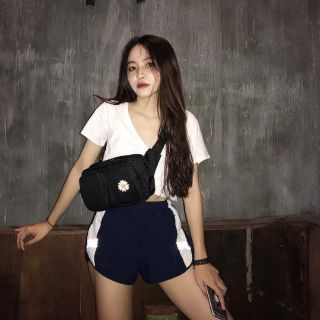 [KIS_UNISEX] Túi đeo chéo hoa cúc