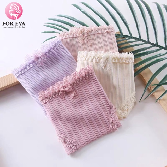 Quần chip tăm gân nơ siêu đẹp kháng khuẩn rx11 | BigBuy360 - bigbuy360.vn