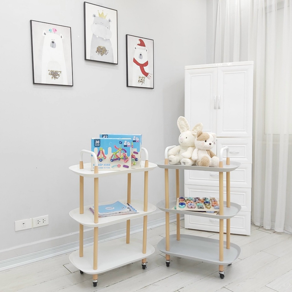 KỆ 3 TẦNG OVAL UMOO UM-09112