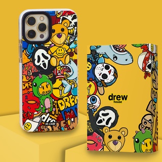 Ốp lưng iphone chống sốc Drew Sticker 7 plus/8 plus/X/Xs/XR/Xs max/11/11 pro max/12/12 pro max phụ kiện điện thoại MCASE