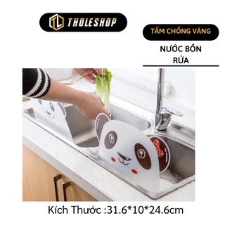 [SALE 25%] Tấm Bảo Vệ Chống Văng Nước Đa Năng Cho Bồn Rửa Chén Hình Gấu Đáng Yêu - Hút chân không dễ gắn 5667