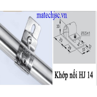 Khớp nối kim loại HJ14 dùng lắp cho ống phi 27, 28 (đã gồm bulong)